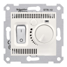 Кімнатний терморегулятор Schneider Electric SDN6000123 Sedna, слонова кістка, пластик, для врізного монтажу · Schneider Electric · schneider-electric-sdn6000123