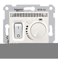 Кімнатний терморегулятор Schneider Electric SDN6000123 Sedna, слонова кістка, пластик, для врізного монтажу