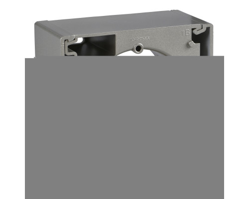 Коробка для зовнішнього монтажу Schneider Electric SDN6100168 Sedna, титан, пластик