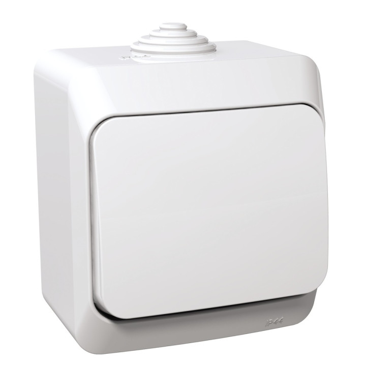 Вимикач 1-клавішний Schneider Electric WDE000510 Cedar Plus, білий · Schneider Electric · schneider-electric-wde000510