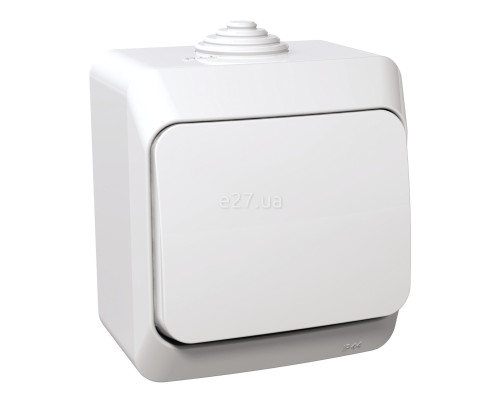 Вимикач без фіксації 1-клавішний Schneider Electric WDE000511 Cedar Plus, білий