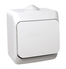 Перемикач прохідний 1-клавішний Schneider Electric WDE000560 Cedar Plus, білий