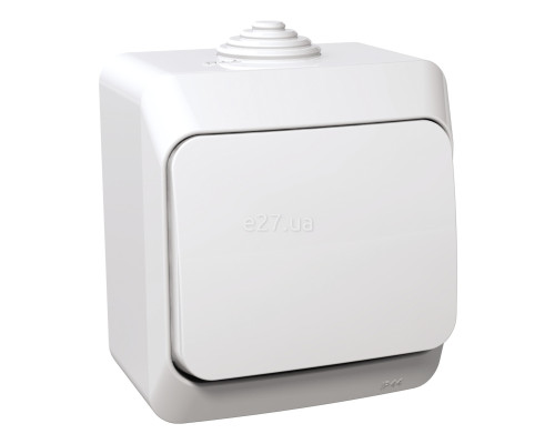 Перемикач прохідний 1-клавішний Schneider Electric WDE000560 Cedar Plus, білий
