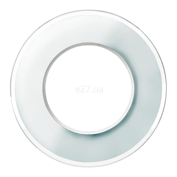 Рамка 1 пост Schneider Electric WDE011406 Renova Glass, білий, скло · Schneider Electric · schneider-electric-wde011406