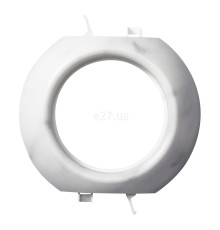 Рамка 1 пост Schneider Electric WDE011462 Renova Effect, білий мармур, пластик