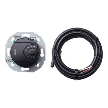 Термостат Schneider Electric WDE011625 Renova, чорний, пластик, для врізного монтажу · Schneider Electric · schneider-electric-wde011625