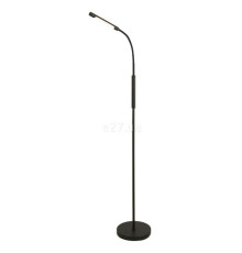 Торшер Searchlight 10430BK Plume Rechargeable Led Floor Lamp - Black, 5 Вт, 339 лм, 3000К