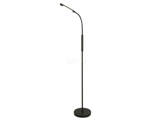 Торшер Searchlight 10430BK Plume Rechargeable Led Floor Lamp - Black, 5 Вт, 339 лм, 3000К