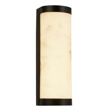 Підсвітка для дзеркала Searchlight 10887BK Nile LED Wall Light, Matt Black Metal & Marbleised Resin, 9 Вт, 299 лм, 3000К