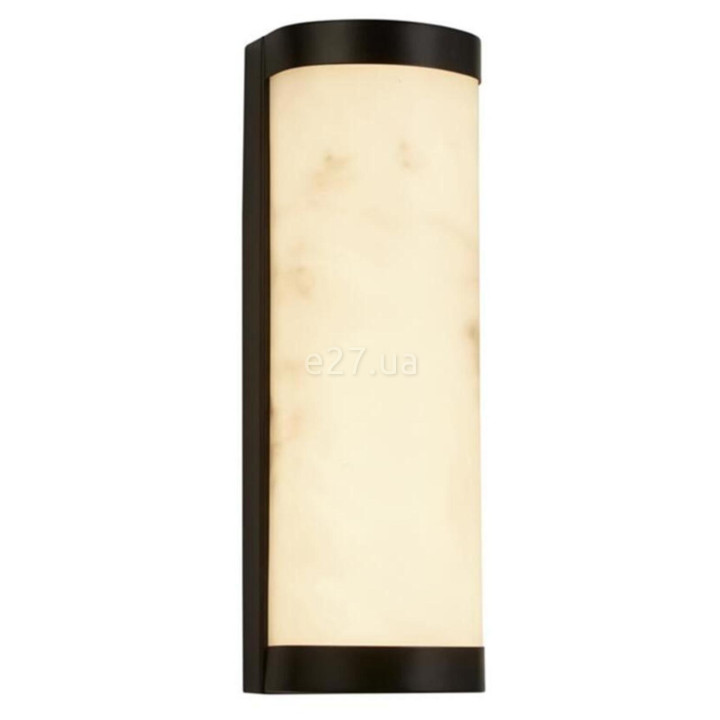 Підсвітка для дзеркала Searchlight 10887BK Nile LED Wall Light, Matt Black Metal & Marbleised Resin, 9 Вт, 299 лм, 3000К · Searchlight · searchlight-10887bk