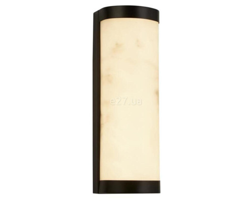 Підсвітка для дзеркала Searchlight 10889BK Nile LED Wall Light, Matt Black Metal & Marrbleised Resin, 12 Вт, 370 лм, 3000К