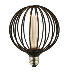 Лампа світлодіодна Searchlight 16004BK Globe Lamp - Black Metal E27, 3.5W 1800K E27, 360°