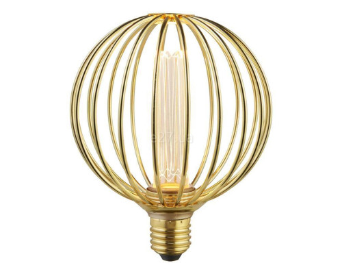 Лампа світлодіодна Searchlight 16004GO Globe Lamp - Gold Metal E27, 3.5W 1800K E27, 360°