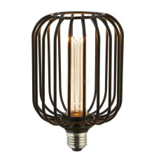 Лампа світлодіодна Searchlight 16005BK Drum Lamp - Black Metal E27, 3.5W 1800K E27, 360°
