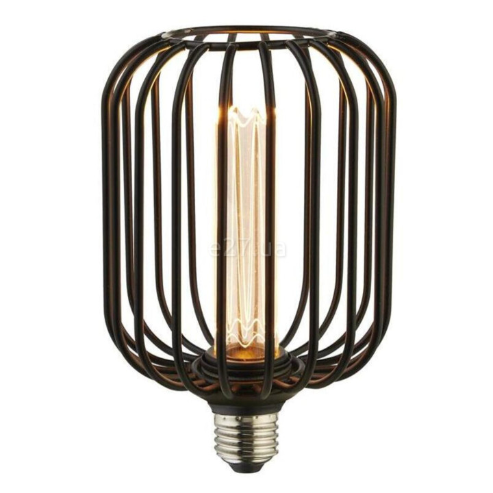 Лампа світлодіодна Searchlight 16005BK Drum Lamp - Black Metal E27, 3.5W 1800K E27, 360° · Searchlight · searchlight-16005bk