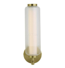 Бра Searchlight 26253SB Mod LED Wall Light, Satin Brass Metal, Opal Acrylic & Clear, 8 Вт, 710 лм, 3000К