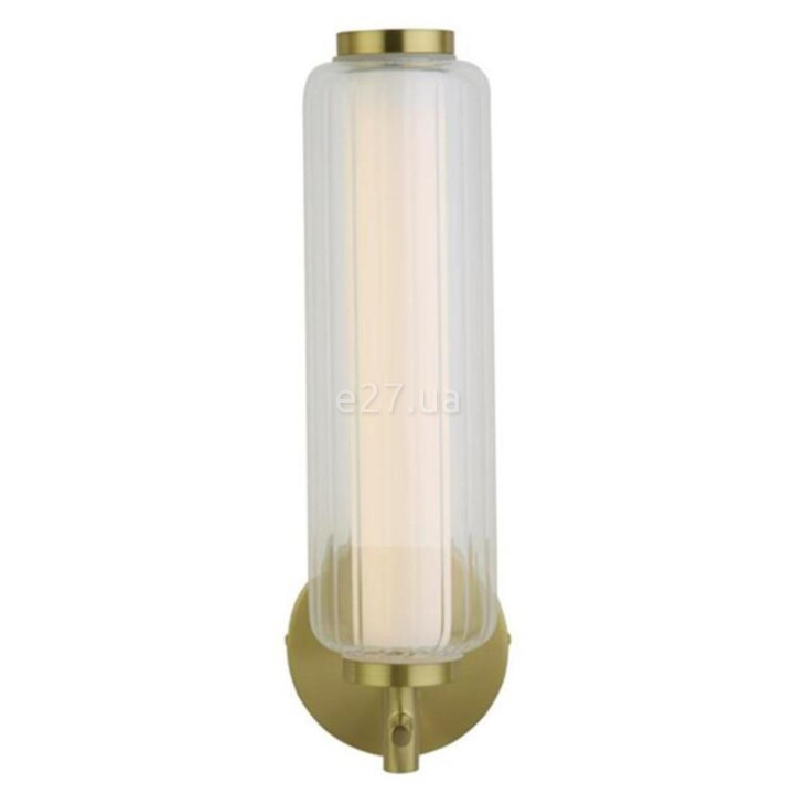 Бра Searchlight 26253SB Mod LED Wall Light, Satin Brass Metal, Opal Acrylic & Clear, 8 Вт, 710 лм, 3000К · Searchlight · searchlight-26253sb