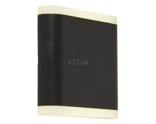 Настінний світильник Searchlight 3486BK Stratford LED Outdoor Light - Black & Clear Diffuser, IP44, 4 Вт, 380 лм, 4000K
