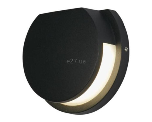 Настінний світильник Searchlight 36110BK Chiswick LED Outdoor Wall Light, Black, 6 Вт, 246 лм, 3000К