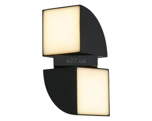 Бра Searchlight 36150BK Dakota LED Outdoor Wall Light, Black, 8 Вт, 549 лм, 3000К