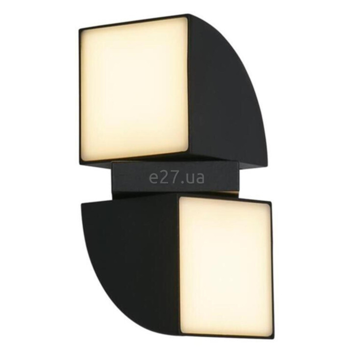 Бра Searchlight 36150BK Dakota LED Outdoor Wall Light, Black, 8 Вт, 549 лм, 3000К · Searchlight · searchlight-36150bk