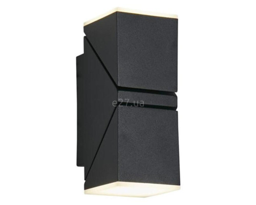 Настінний світильник Searchlight 36170BK Montana LED Outdoor Wall Light, Black, 12 Вт, 680 лм, 3000К