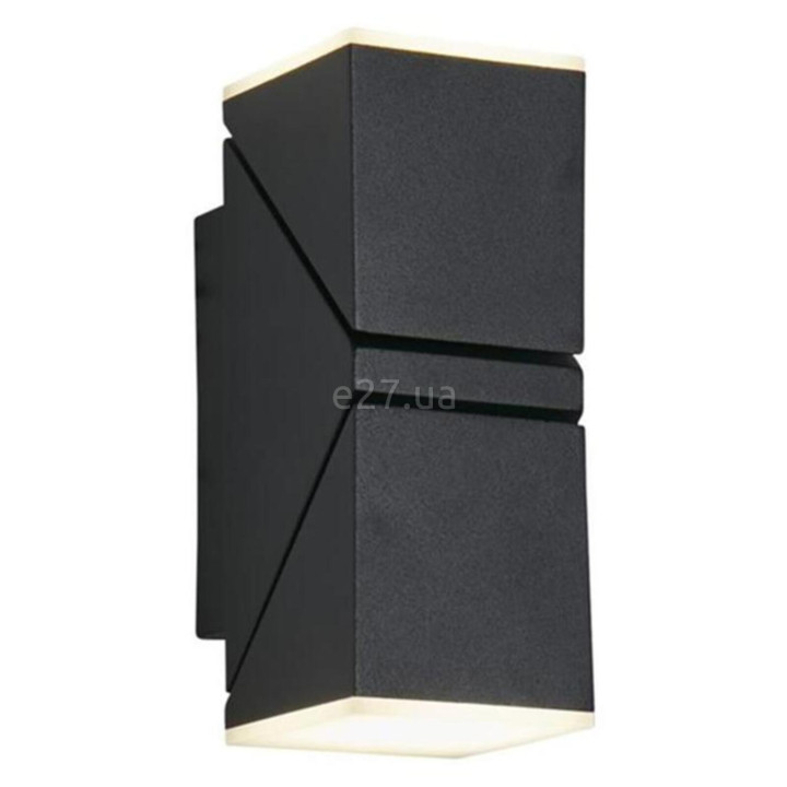 Настінний світильник Searchlight 36170BK Montana LED Outdoor Wall Light, Black, 12 Вт, 680 лм, 3000К · Searchlight · searchlight-36170bk