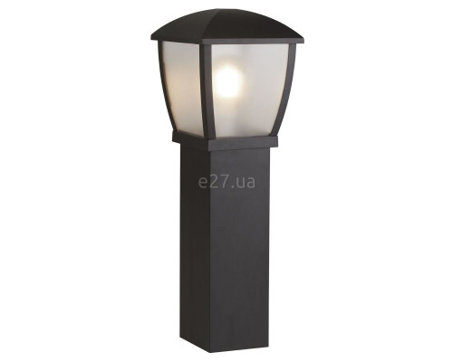 Парковий світильник Searchlight 6591-730 Seattle Outdoor Post - Black & Clear Frosted Panels, IP44