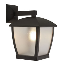 Бра Searchlight 6593BK Seattle Outdoor Wall Light-Black & Clear Frosted Panels,IP44