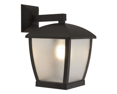 Бра Searchlight 6593BK Seattle Outdoor Wall Light-Black & Clear Frosted Panels,IP44
