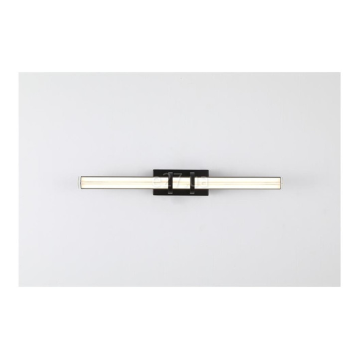 Підсвітка для дзеркала Searchlight 66412BK Parma LED Wall Light, Matt Black Metal & Clear Glass, 10 Вт, 320 лм, 3000К · Searchlight · searchlight-66412bk