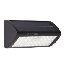 Настінний світильник Searchlight 67422BK-PIR Solar LED Wall Light with PIR Sensor - Black ABS & Clear PC, 5 Вт, 500 лм, 3000K