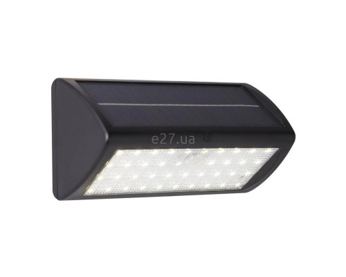 Настінний світильник Searchlight 67422BK-PIR Solar LED Wall Light with PIR Sensor - Black ABS & Clear PC, 5 Вт, 500 лм, 3000K