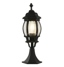 Парковий світильник Searchlight 7172 Bel Aire Outdoor Post 500mm, Black with Clear Glass
