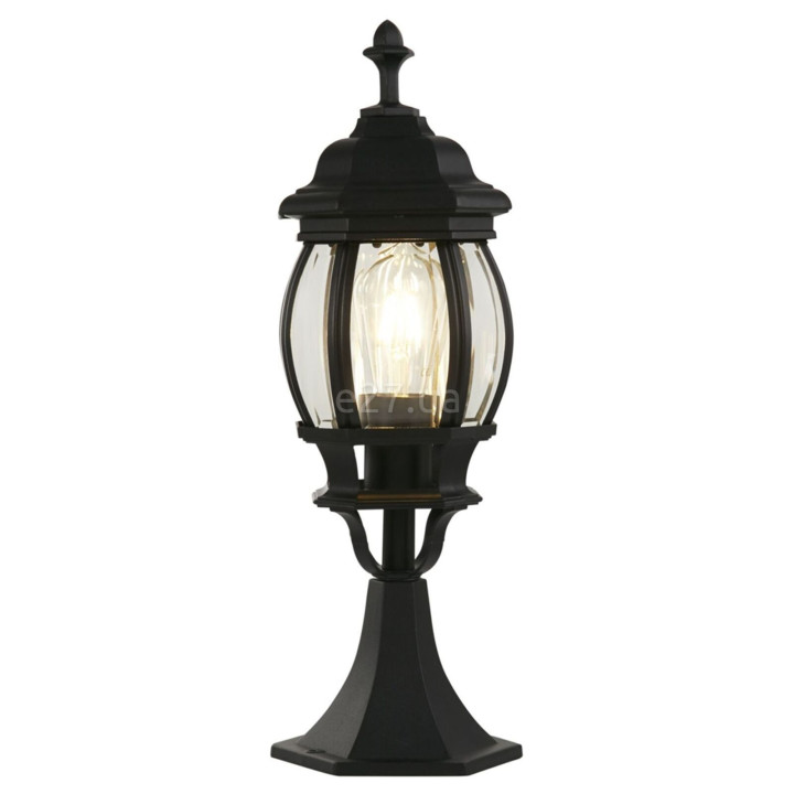 Парковий світильник Searchlight 7172 Bel Aire Outdoor Post 500mm, Black with Clear Glass · Searchlight · searchlight-7172