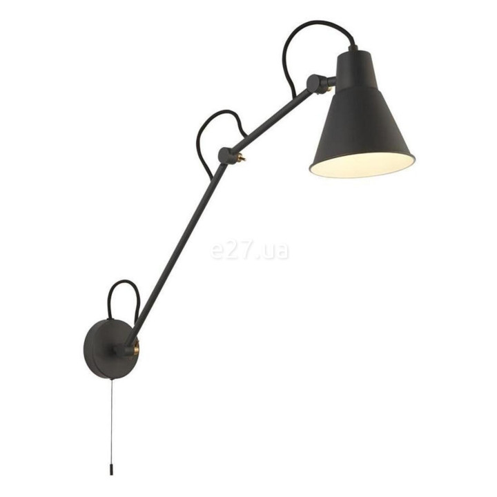 Бра Searchlight 7403GY Swing Arm Wall Light - Grey & Gold Metal · Searchlight · searchlight-7403gy