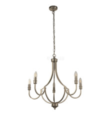 Люстра Searchlight 82915-5SS Lodge 5Lt KD Chandelier - Satin Silver