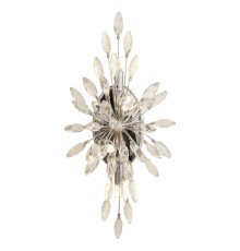 Бра Searchlight 86012-4CC Peacock 4Lt Wall Light - Chrome with Clear Crystal