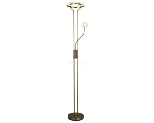 Торшер Searchlight EU55601SB Mother & Child LED Floor Lamp - Satin Brass, 26 Вт, 1950 лм, 3000K
