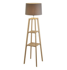 Торшер Searchlight EU60075 Shelf Floor Lamp - Natural Wood Finish Shelf