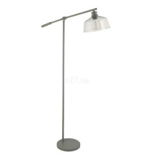 Торшер Searchlight EU60998GY x Canterbury Floor Lamp - Clear Glass & Grey Task