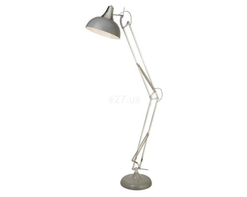 Торшер Searchlight EU8082GY Goliath Floor Lamp - Grey & Chrome