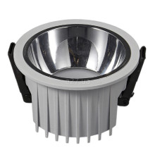 Точковий світильник Skarlat 61368 Mois RDL73027-3.5 12W WH+CHR 3000K IP44, 12 Вт, 604 лм, 3000K