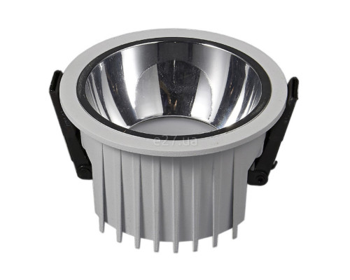 Точковий світильник Skarlat 61368 Mois RDL73027-3.5 12W WH+CHR 3000K IP44, 12 Вт, 604 лм, 3000K
