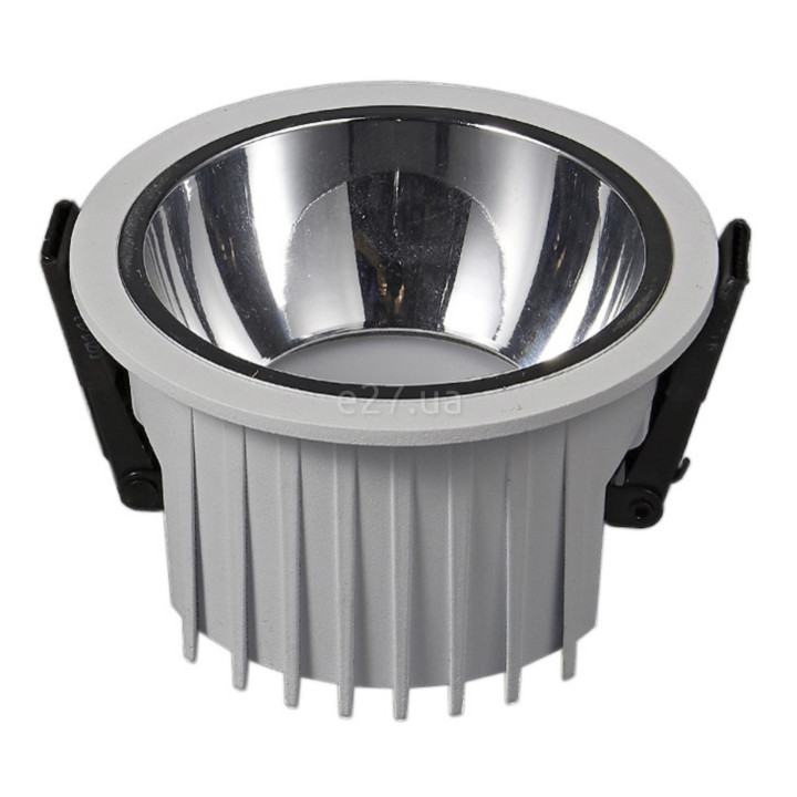 Точковий світильник Skarlat 61368 Mois RDL73027-3.5 12W WH+CHR 3000K IP44, 12 Вт, 604 лм, 3000K · Skarlat · skarlat-rdl73027-3-5-12w-wh-chr-3000k-ip44