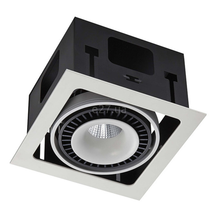 Точковий світильник Skarlat 61239 Suil RGL7116-1 1x18W WH+BK 3000K, 18 Вт, 1340 лм, 3000K · Skarlat · skarlat-rgl7116-1-1x18w-wh-bk-3000k