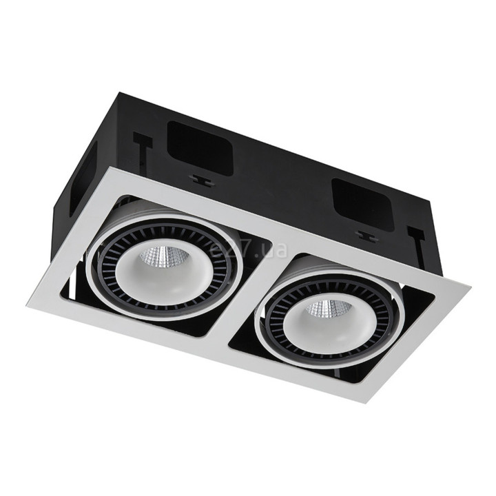 Точковий світильник Skarlat 61242 Suil RGL7116-2 2x18W WH+BK 4000K, 18 Вт, 2770 лм, 4000K · Skarlat · skarlat-rgl7116-2-2x18w-wh-bk-4000k