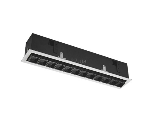 Точковий світильник Skarlat 60458 Rete RSL74108 12x2W WH+BK 3000K, 2 Вт, 1783 лм, 3000K