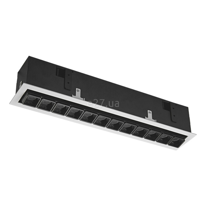 Точковий світильник Skarlat 60458 Rete RSL74108 12x2W WH+BK 3000K, 2 Вт, 1783 лм, 3000K · Skarlat · skarlat-rsl74108-12x2w-wh-bk-3000k