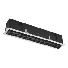 Точковий світильник Skarlat 26752 Rete RSL74108 12x2W WH+BK 4000K, 2 Вт, 1783 лм, 4000K · Skarlat · skarlat-rsl74108-12x2w-wh-bk-4000k